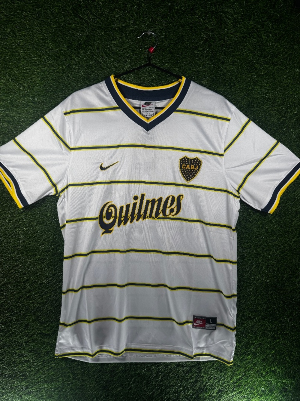 Boca Jrs Away 1998/1999 Soccer Jersey